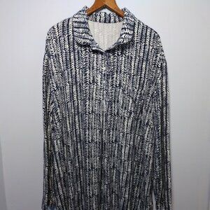 Koolaburra by UGG Size 2X Cloud Jersey Sleep Dress Nightgown Navy White Soft